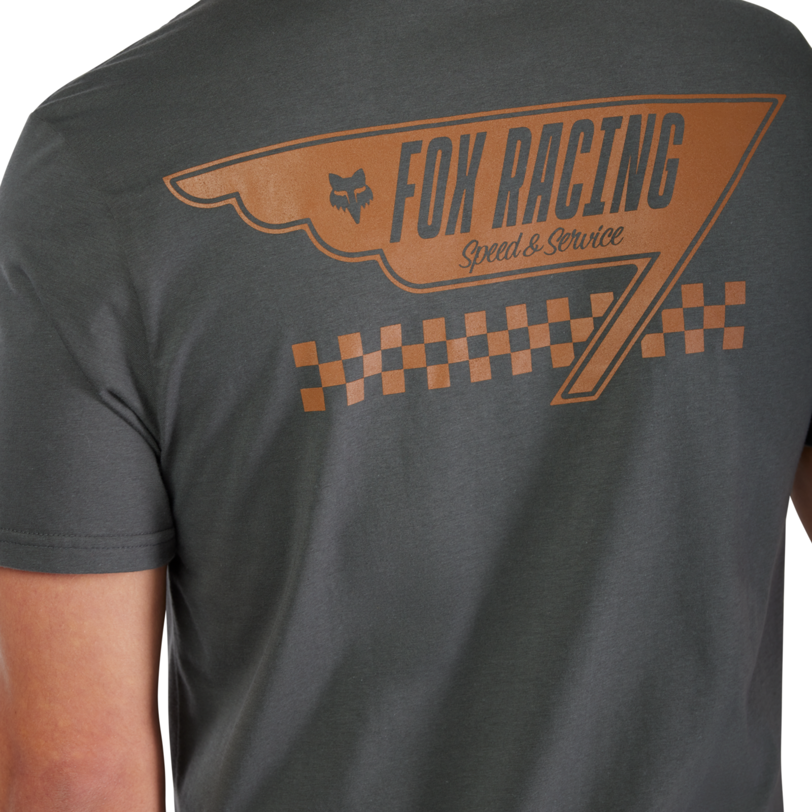 Fox Racing Billboard SS Prem Tee in GRAU
