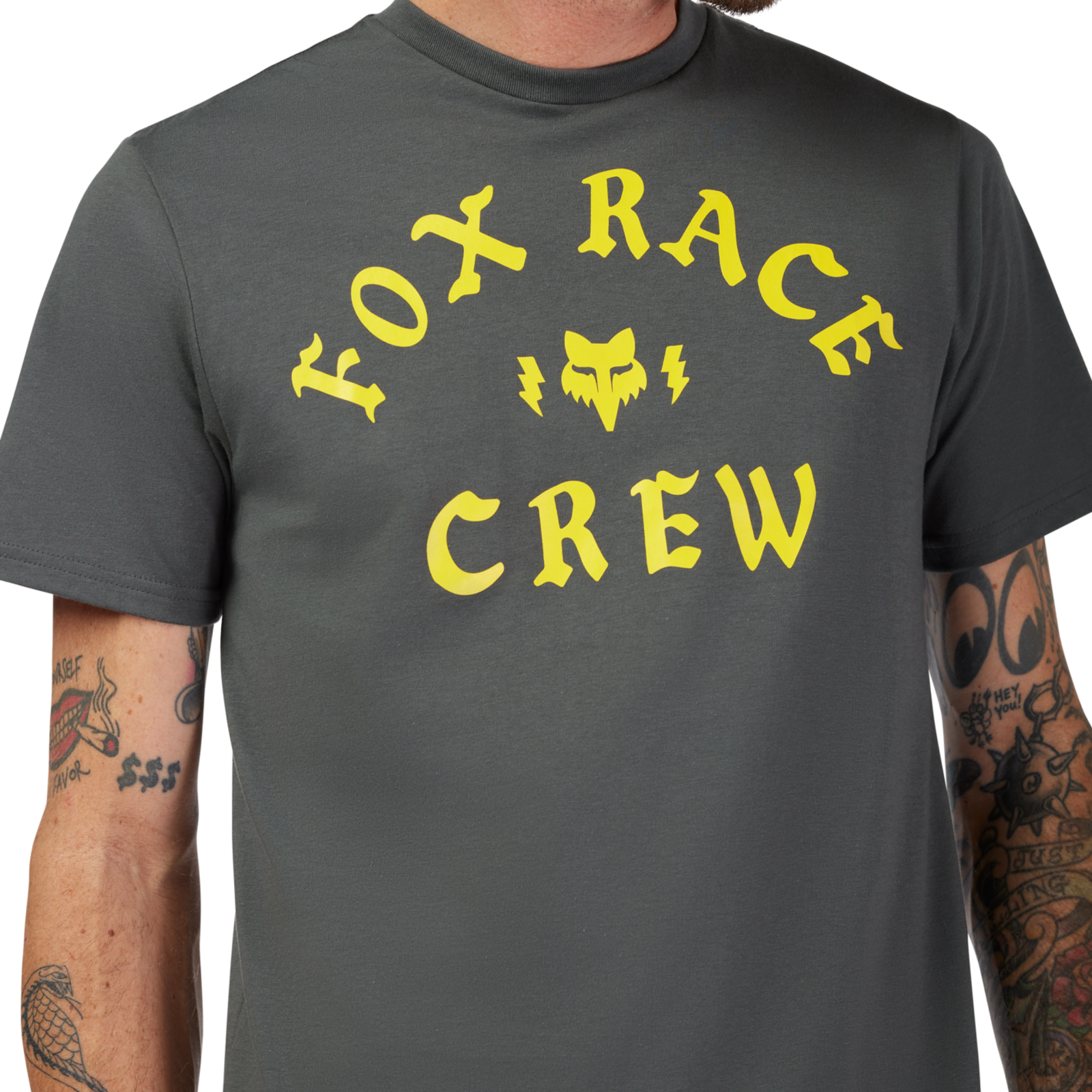 Fox Racing Heritage SS Prem Tee in SCHWARZ