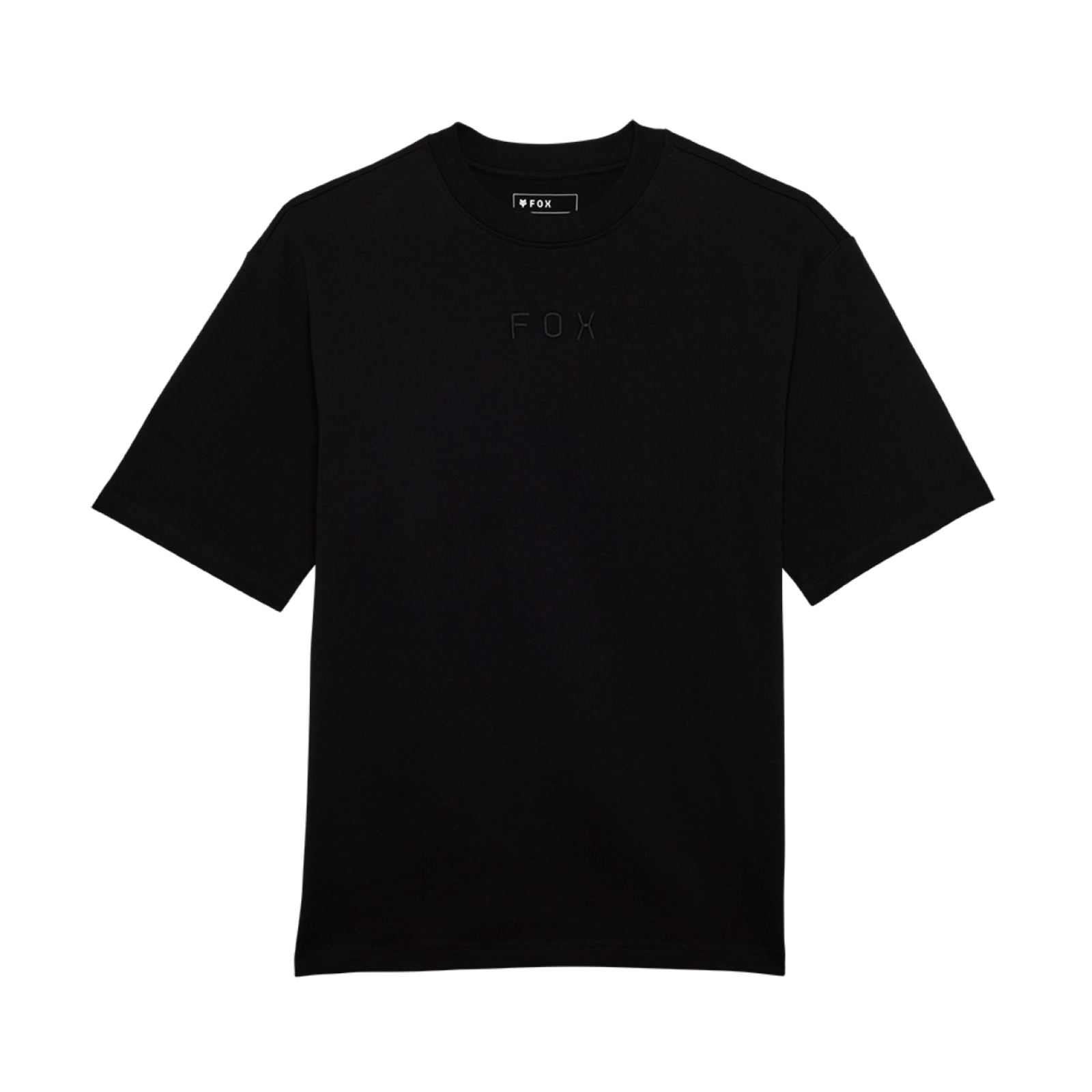 Fox Racing Wordmark Ov SS Tee in SCHWARZ