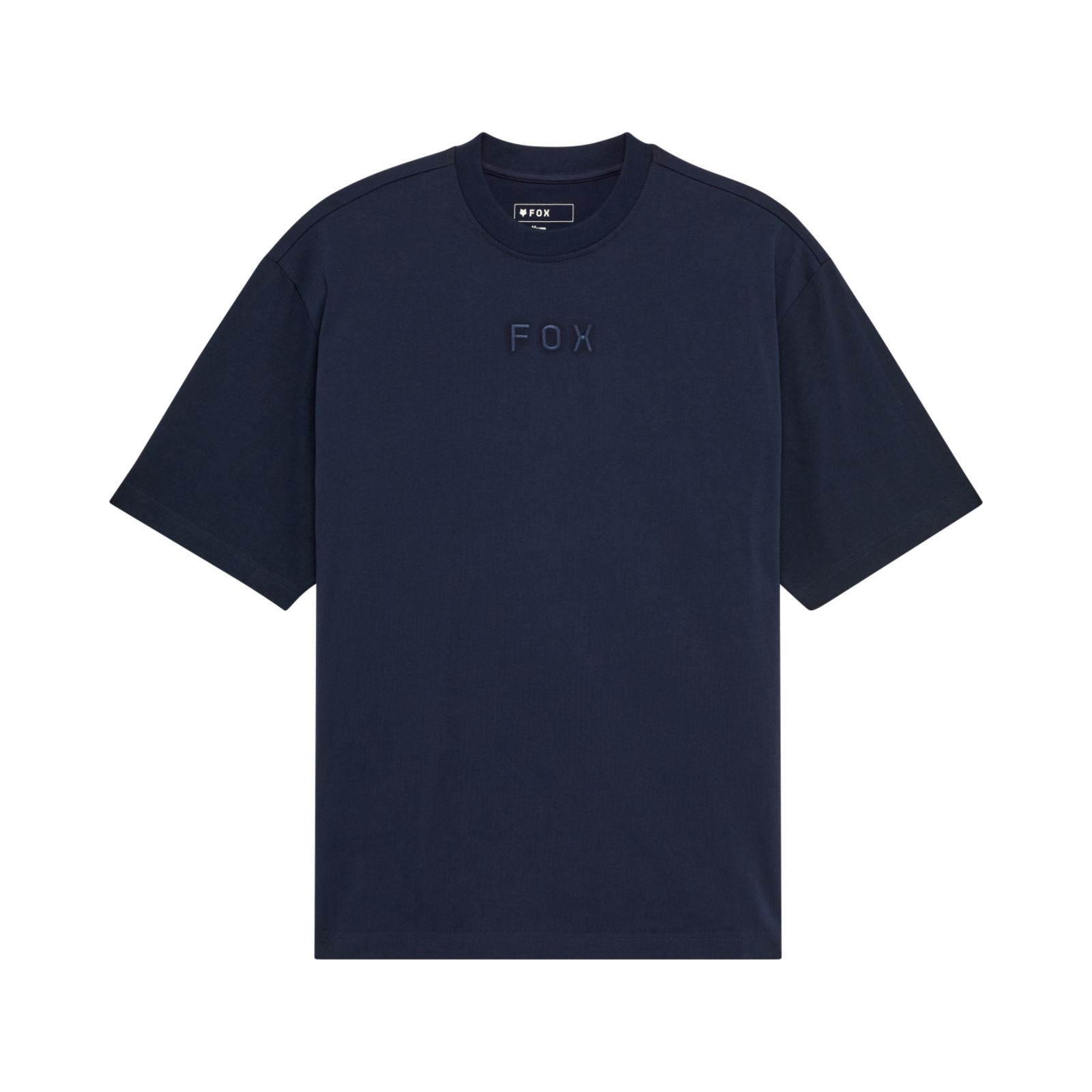 Fox Racing Wordmark Ov SS Tee in BLAU