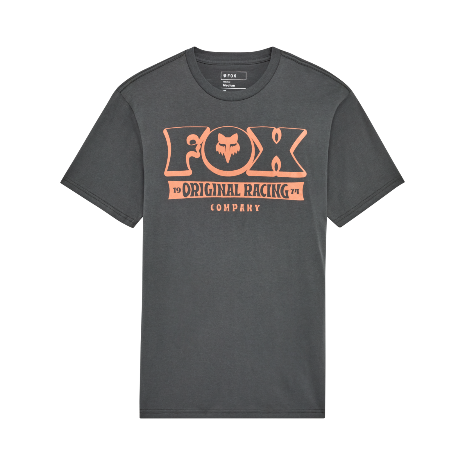 Fox Racing Banner SS Prem Tee in GRAU