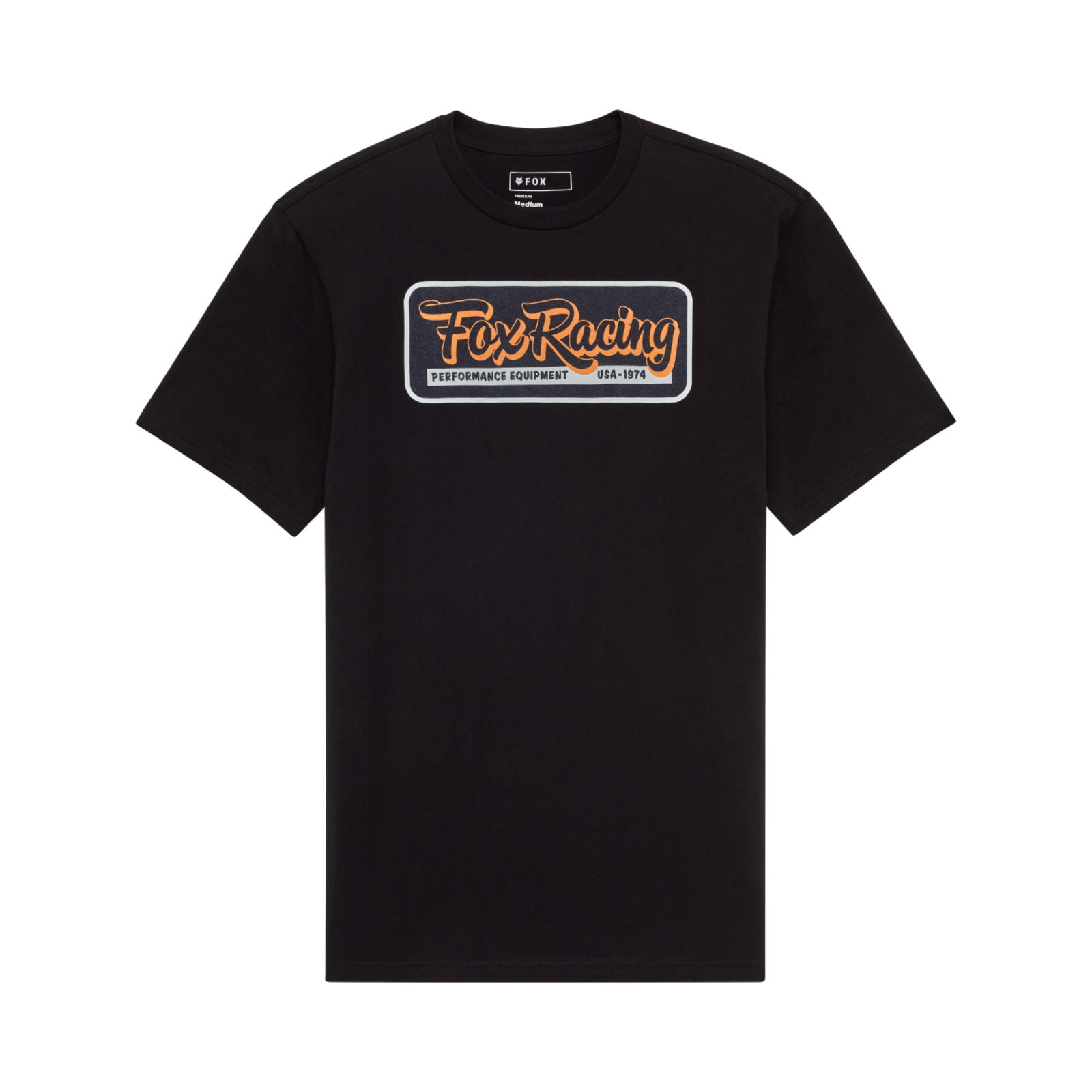 Fox Racing Equipped SS Prem Tee in SCHWARZ