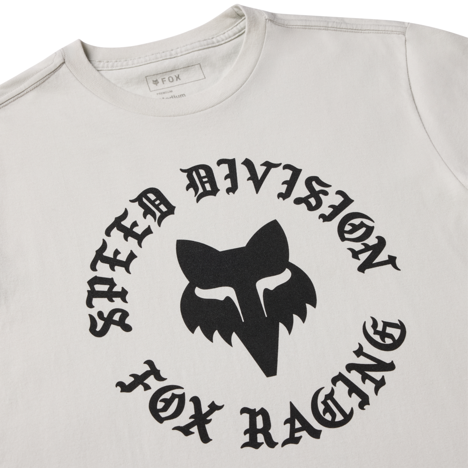 Fox Racing Badge 195 Original Ss Tee in WEISS