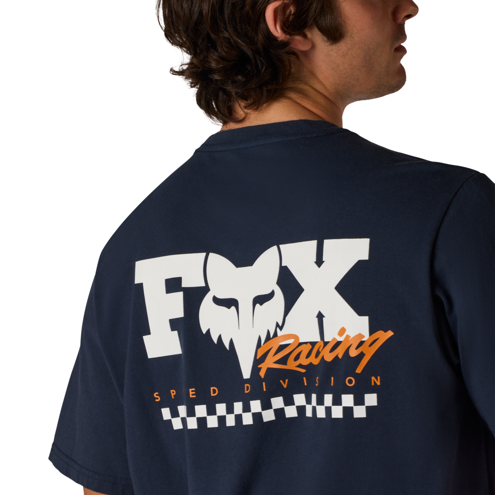 Fox Racing Checker 195 Original Ss Tee in BLAU