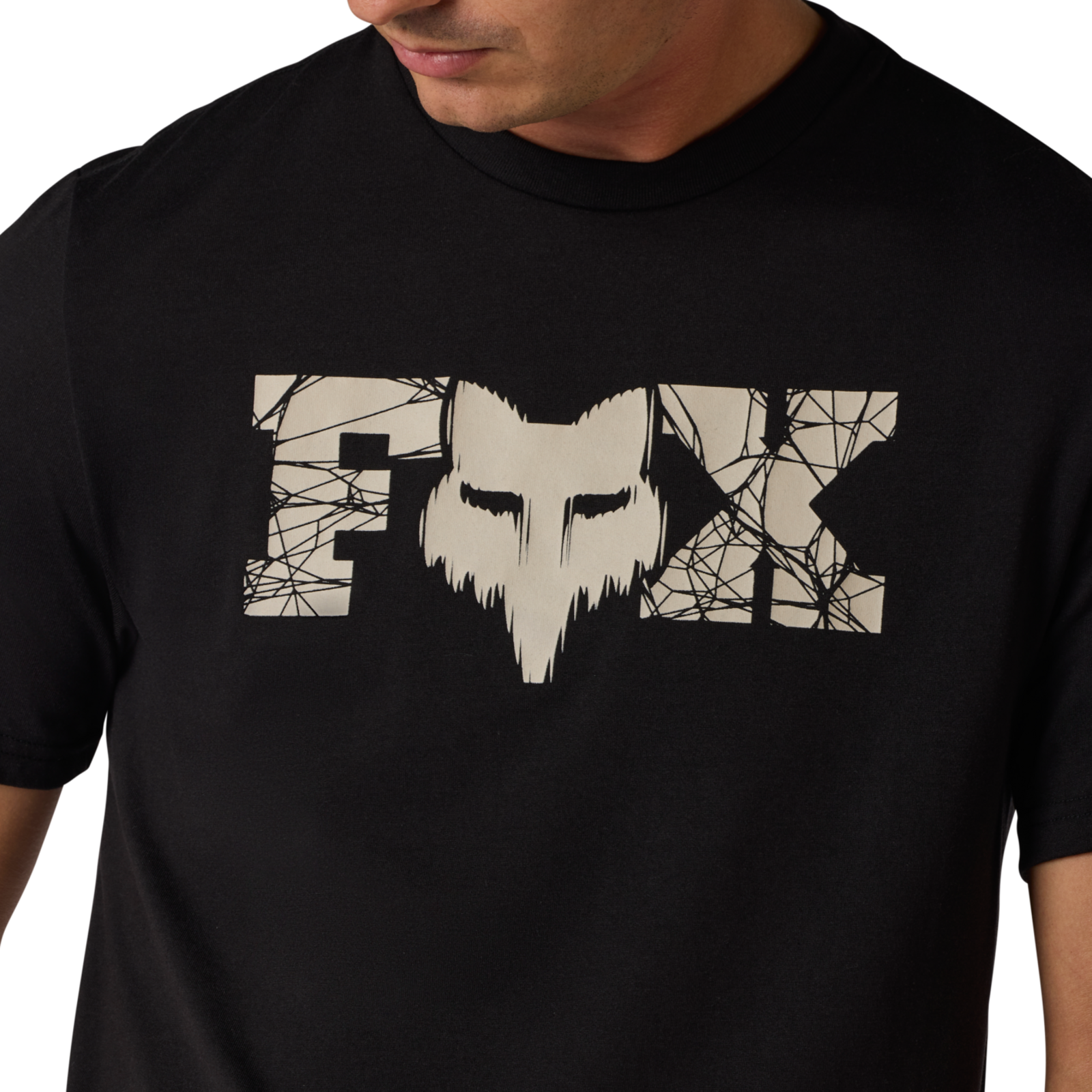 Fox Racing Diffuse Dri-Release Ss Tee in SCHWARZ
