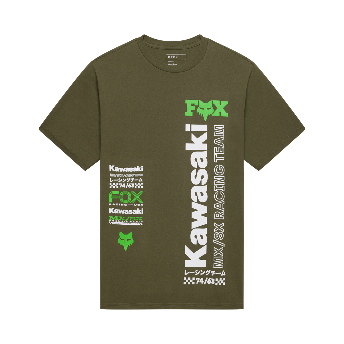 Fox Racing Kawi 195 Original Ss Tee in GRÜN