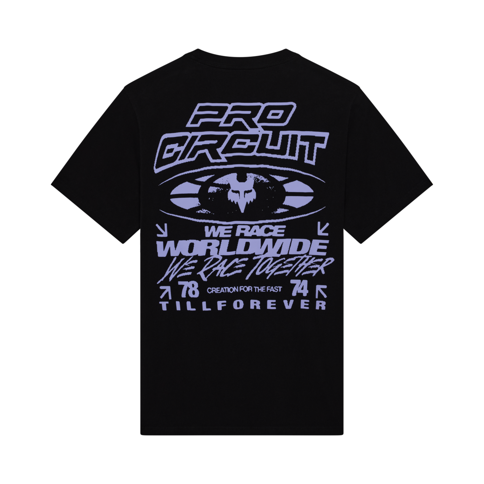 Fox Racing Pro Circuit 195 Original Ss Tee in SCHWARZ