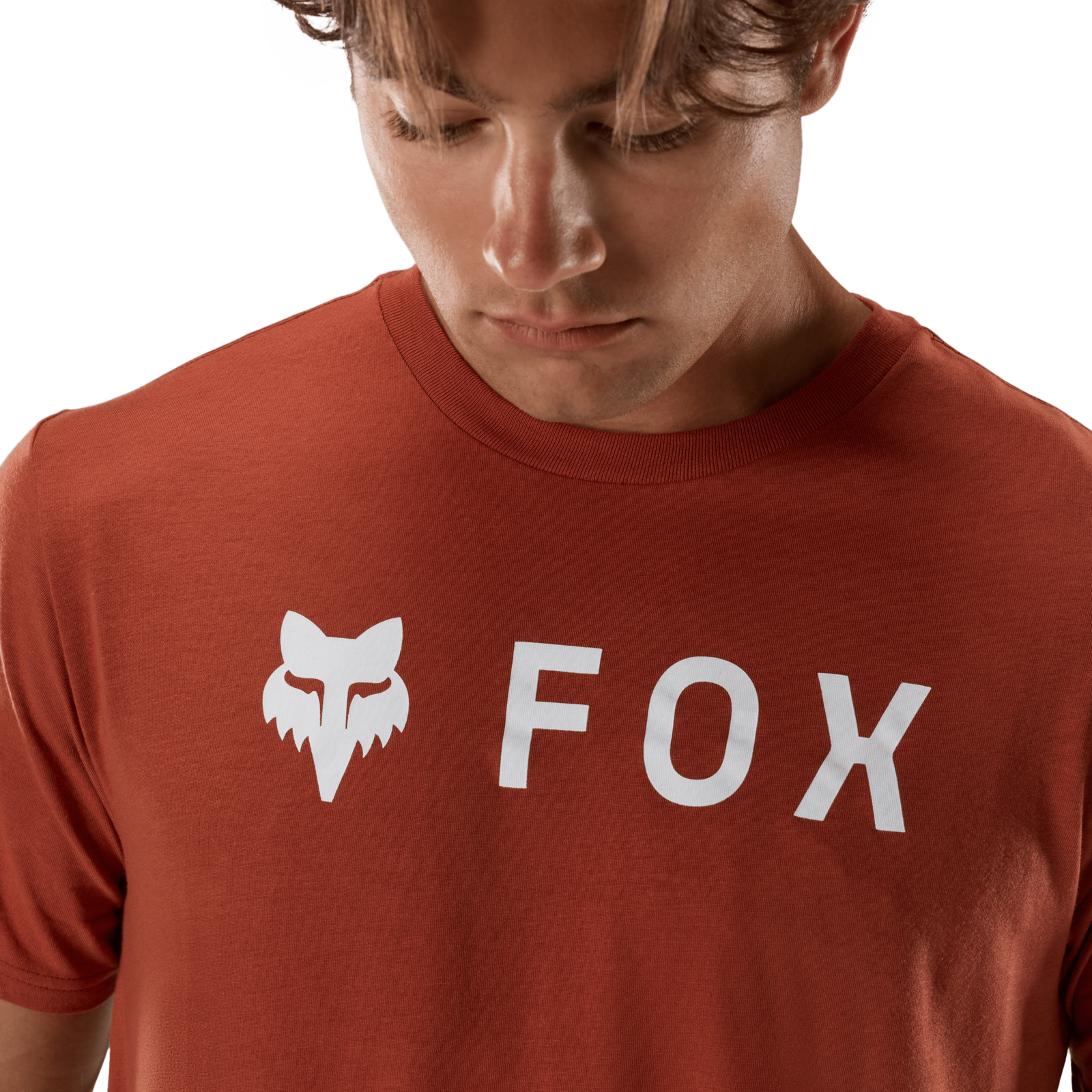 Fox Racing Absolute Original Dri-Release Ss Tee in BRAUN