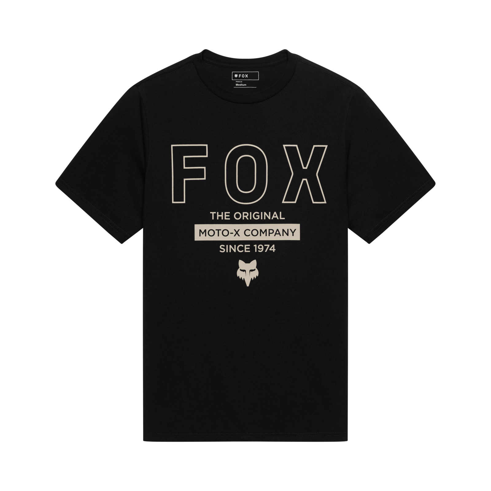 Fox Racing Outline 195 Original Ss Tee in SCHWARZ