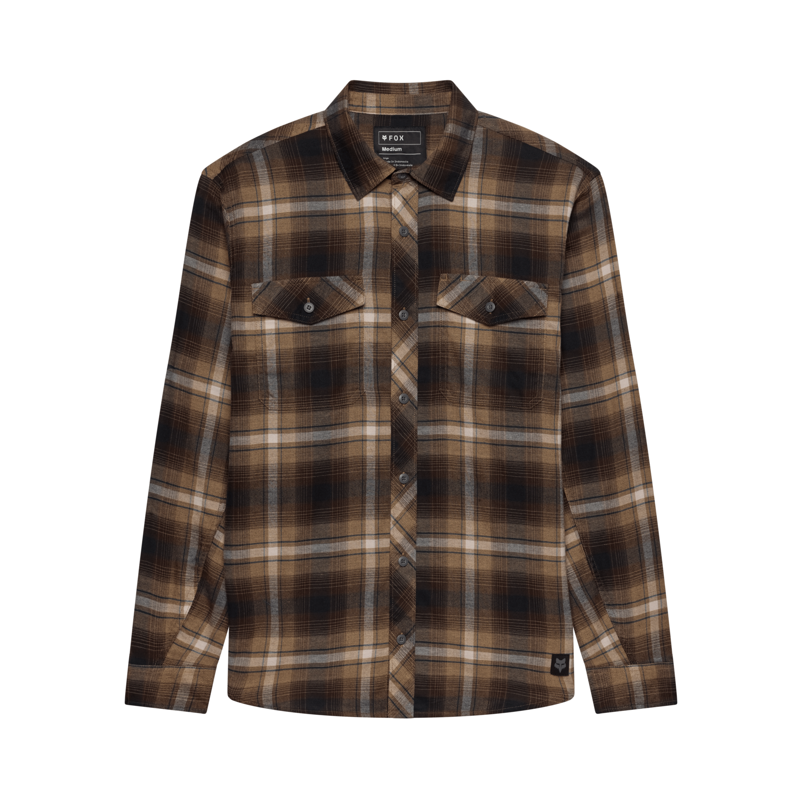 Fox Racing Survivalist Stretch Flannel Ls in BRAUN