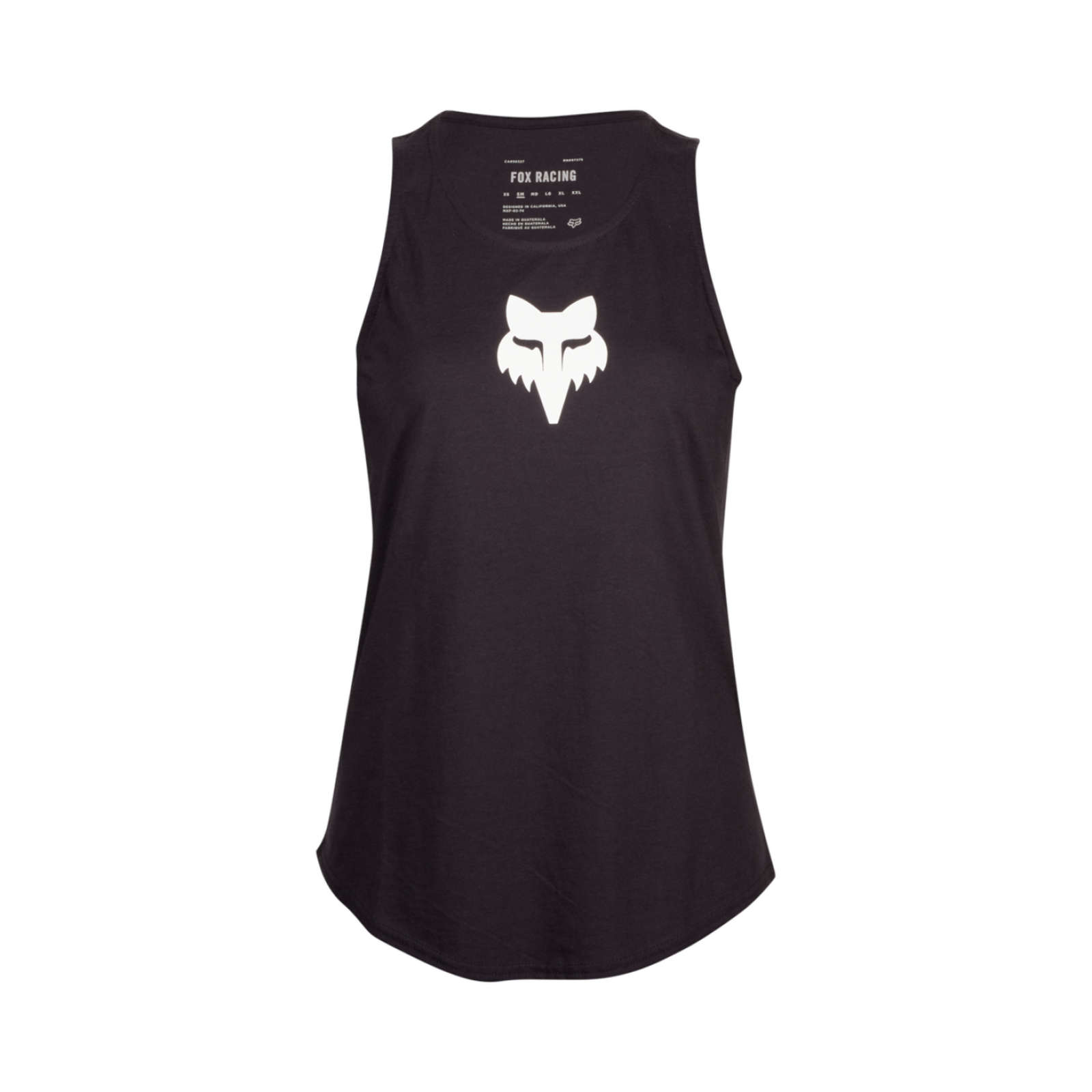 Fox Racing W Fox Head Tank in SCHWARZ