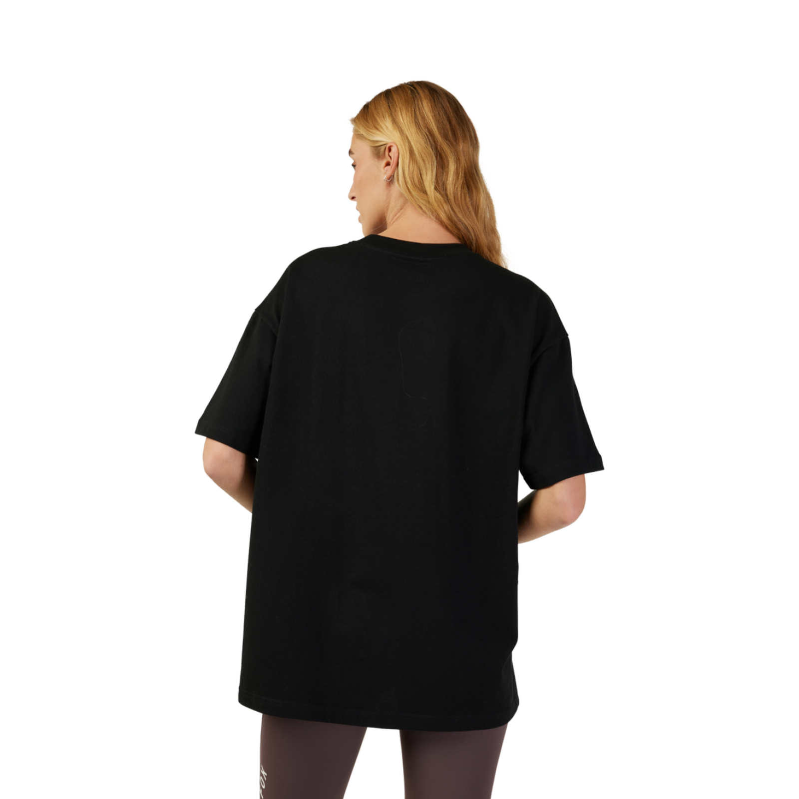 Fox Racing W Wordmark Os SS Tee in SCHWARZ