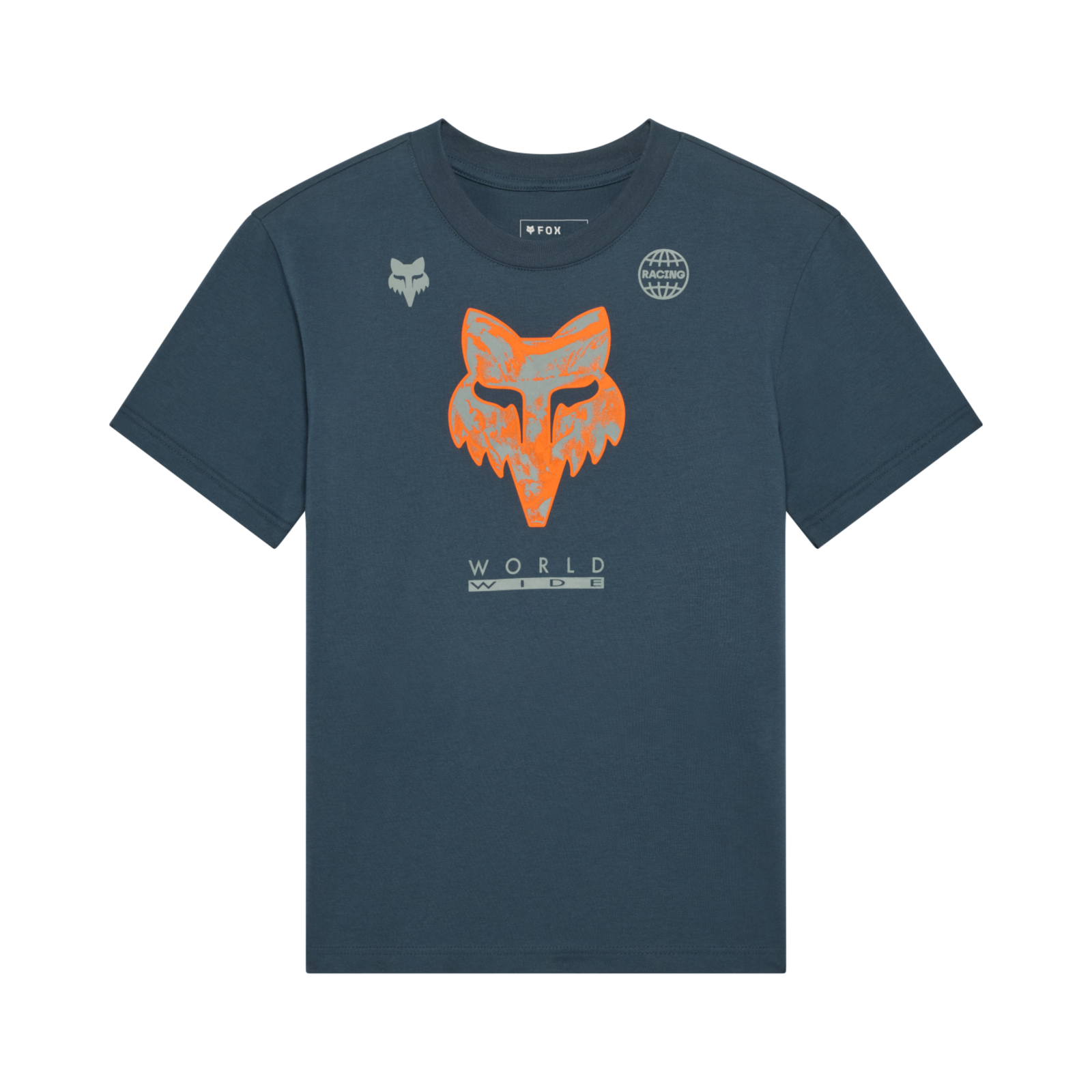 Fox Racing W Image Print Ss Tee in BLAU
