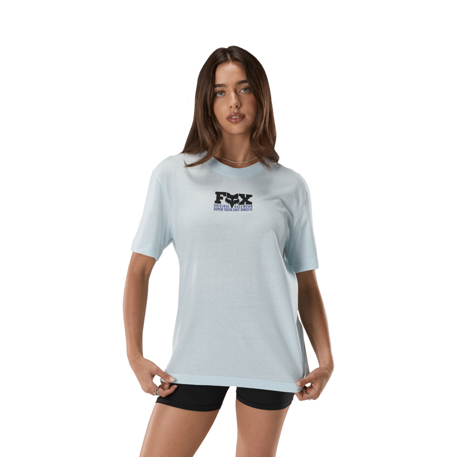 Fox Racing W Rooted Ss Tee in BLAU