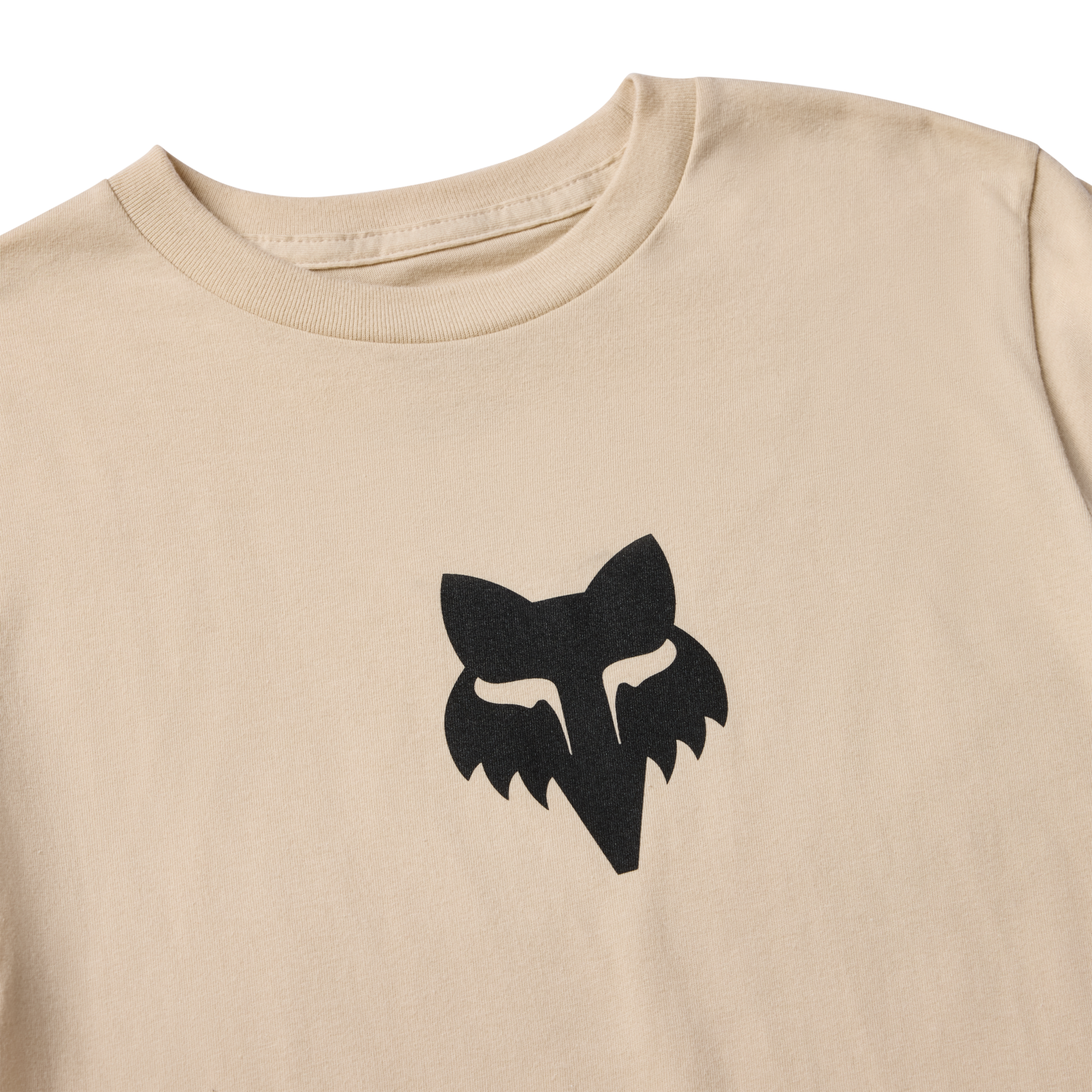 Fox Racing Yth Fox Head Ss Tee in BEIGE
