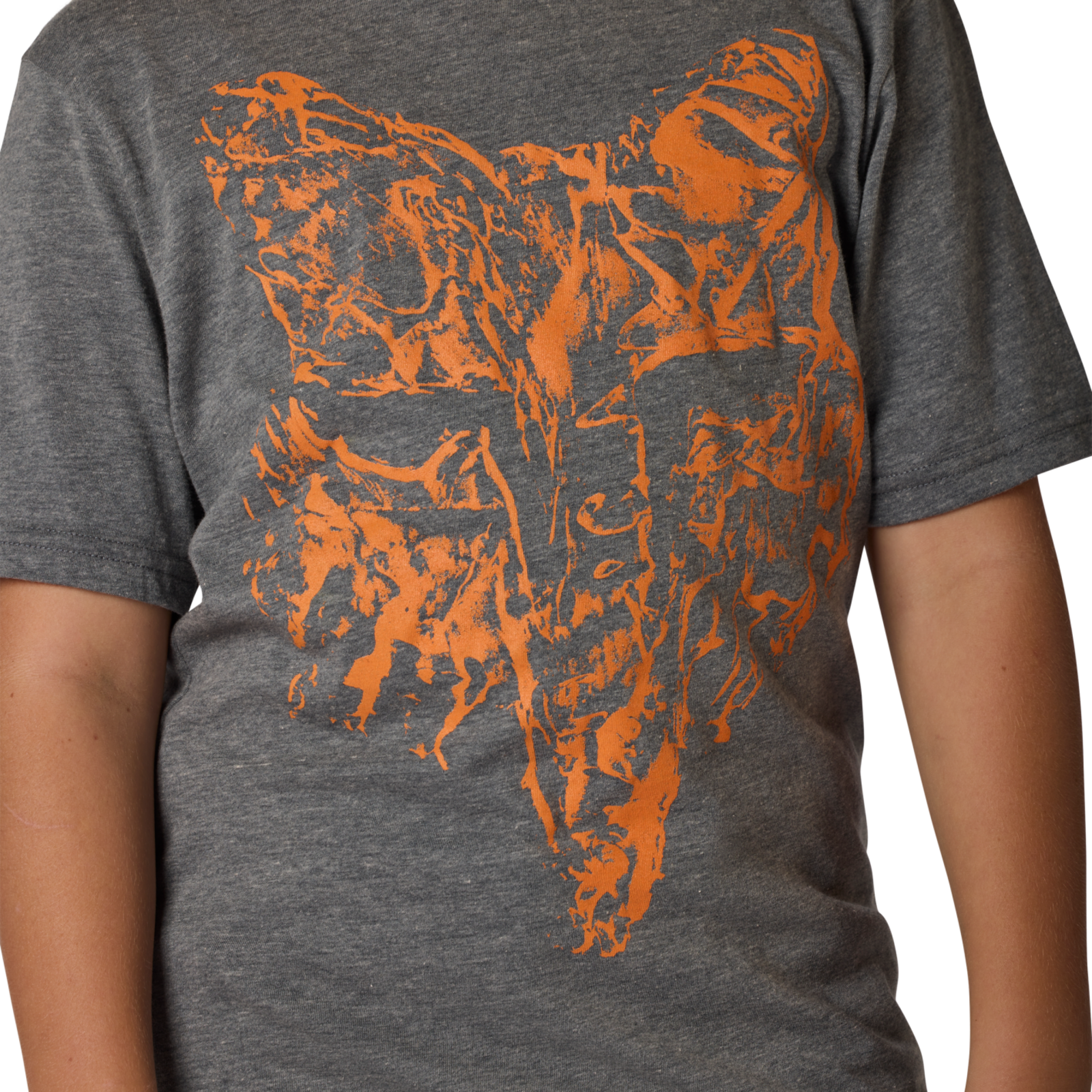 Fox Racing Yth Image Print Hd Ss Tee in GRAU