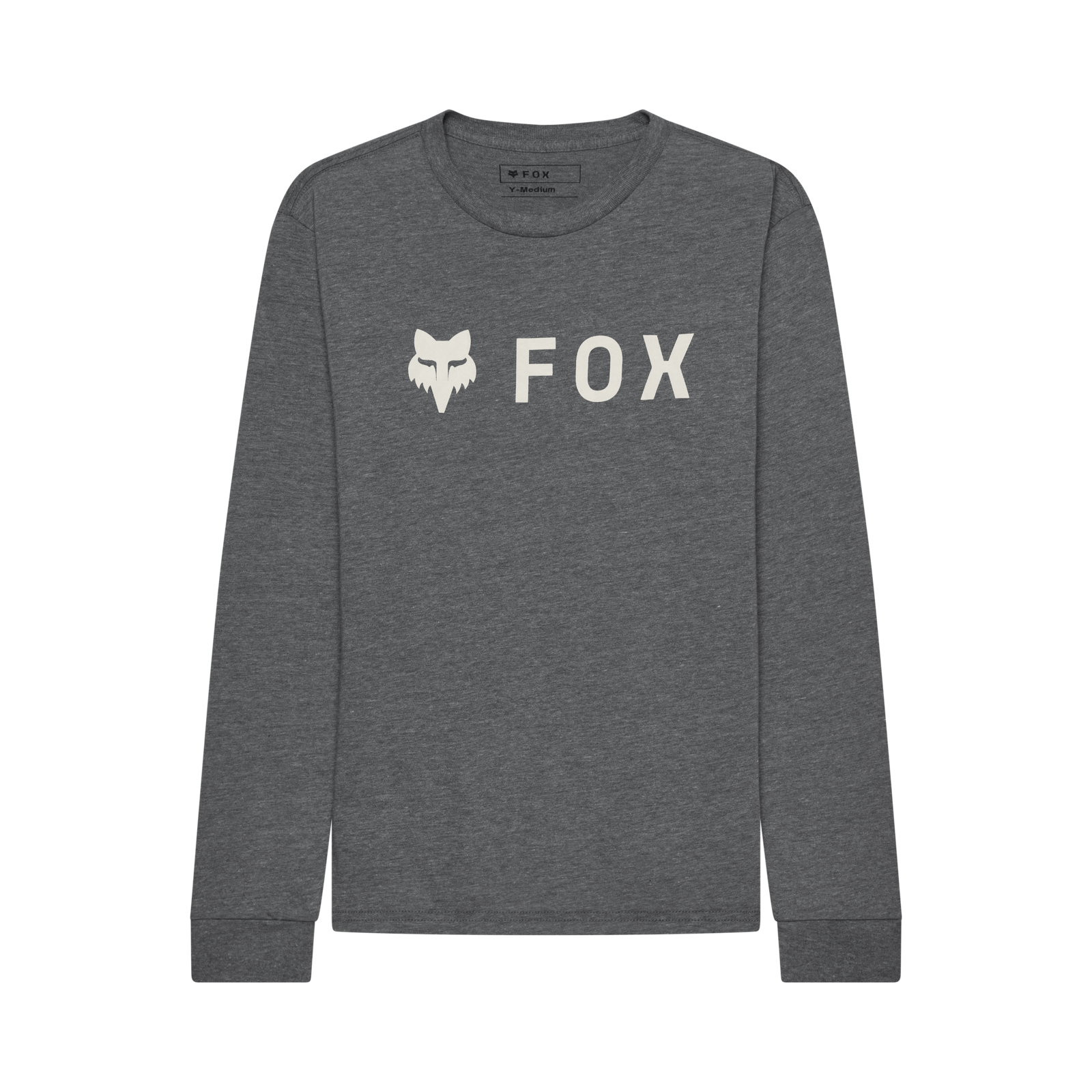 Fox Racing Yth Absolute Ls Tee in GRAU