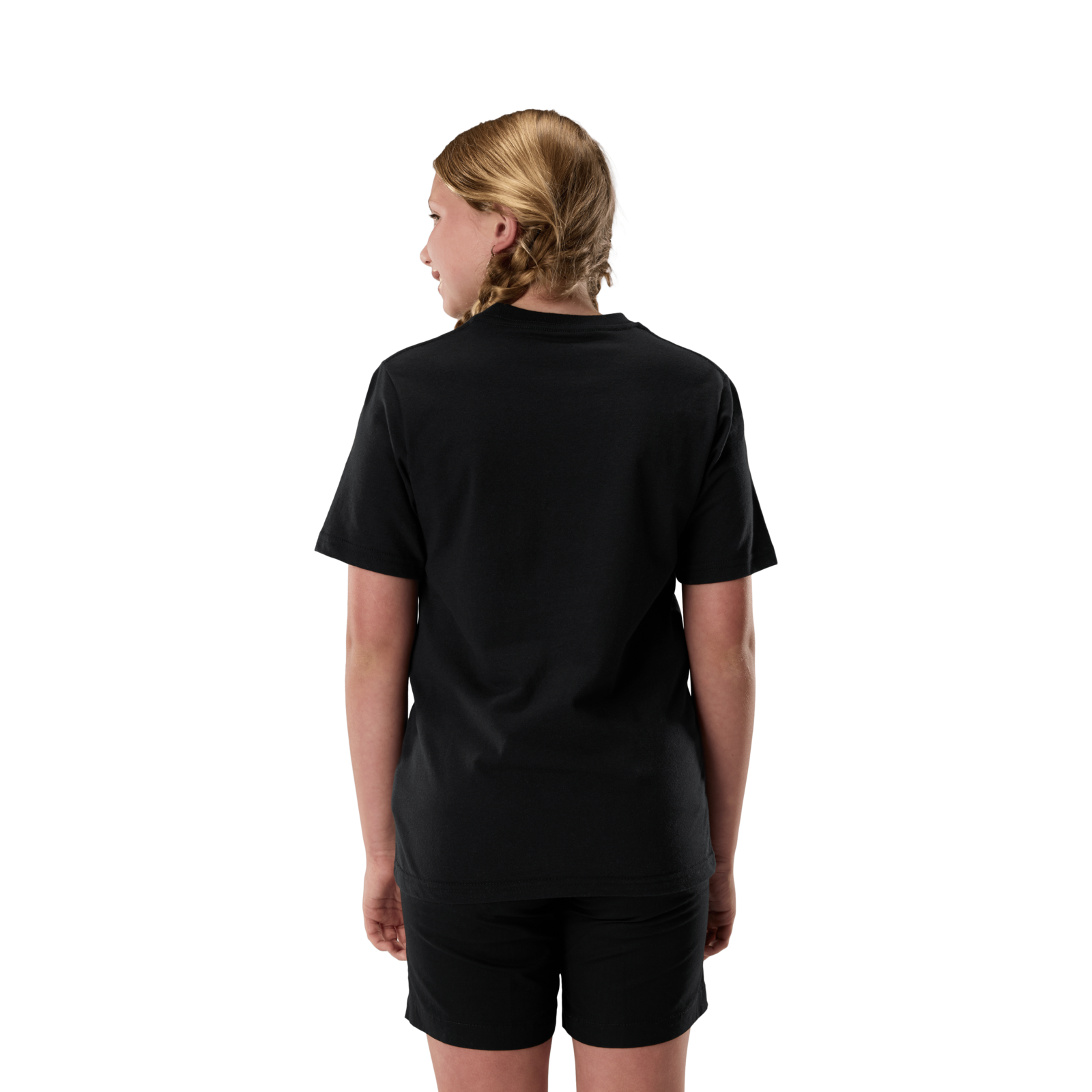 Fox Racing Yth Apex Ss Tee in SCHWARZ