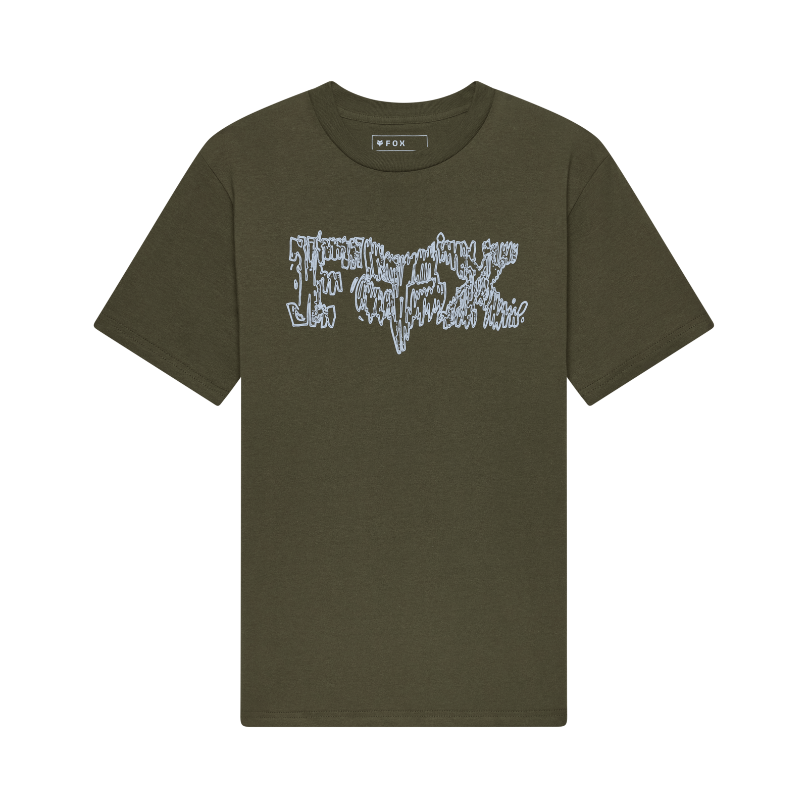 Fox Racing Yth Dustproof Ss Tee in GRÜN