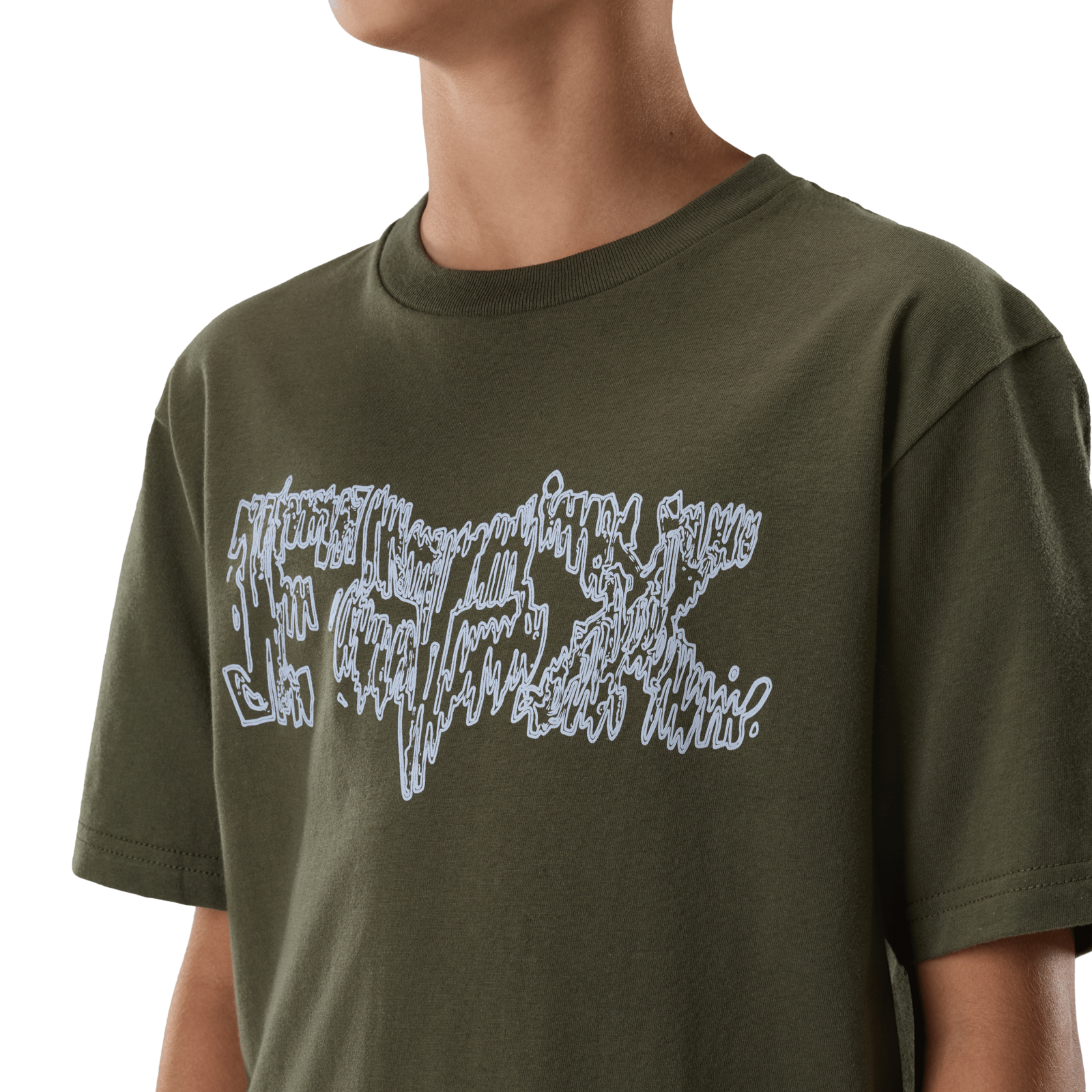 Fox Racing Yth Dustproof Ss Tee in GRÜN