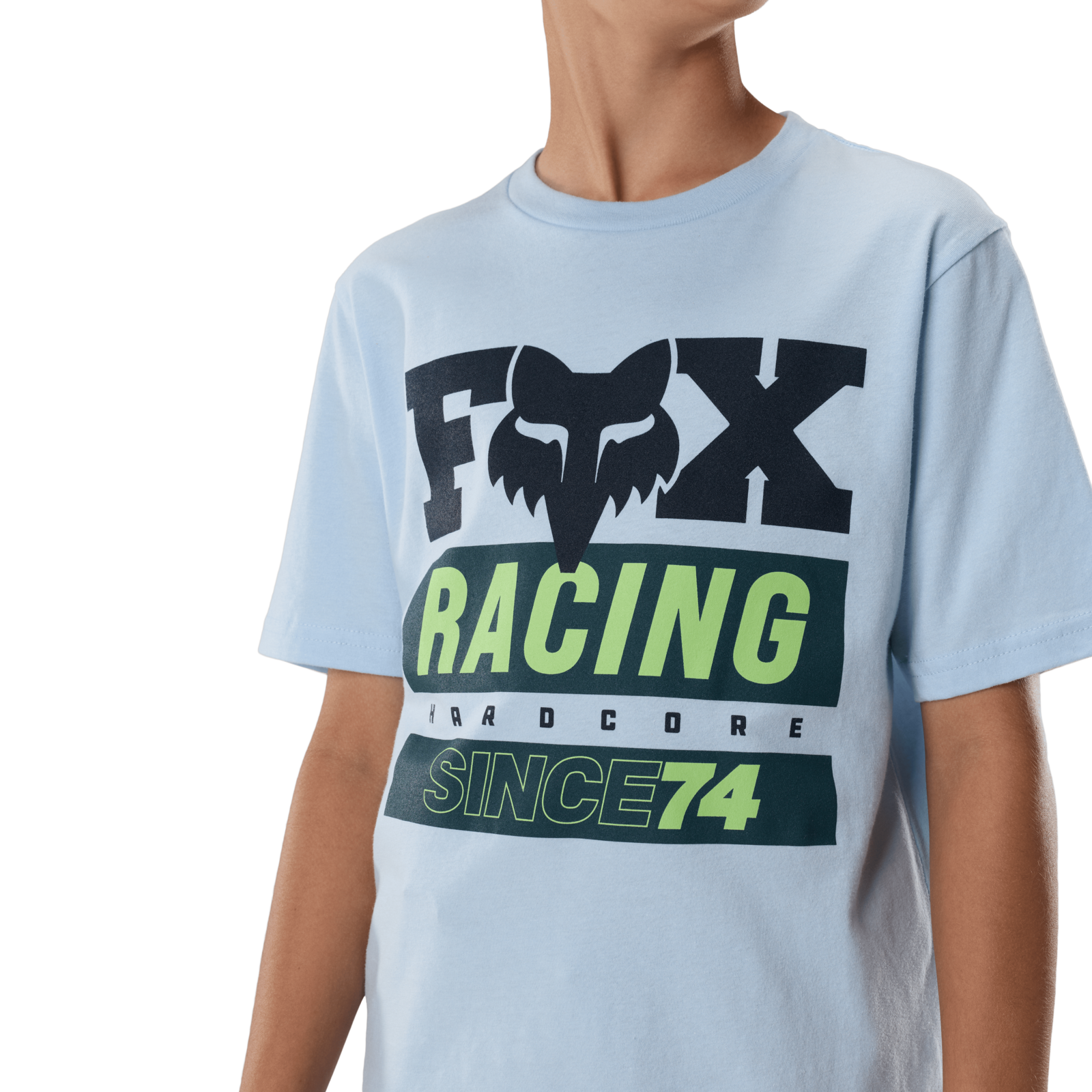 Fox Racing Yth Since 74 Ss Tee in BLAU