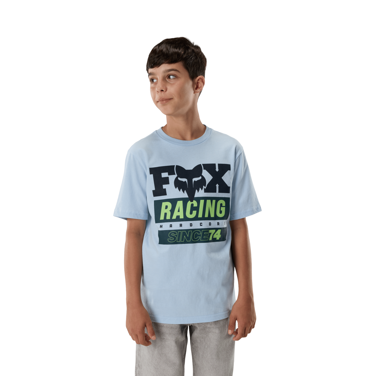 Fox Racing Yth Since 74 Ss Tee in BLAU