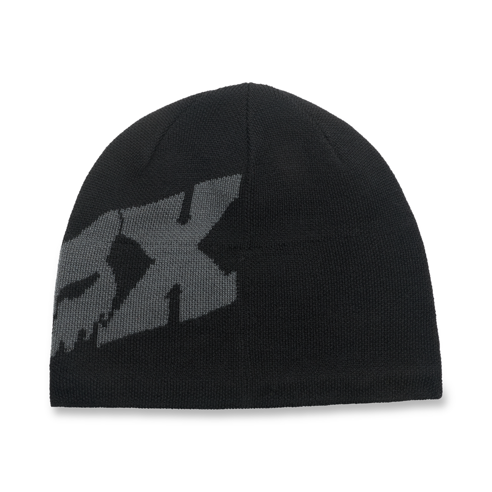 Fox Racing F Head X Jacquard Beanie in SCHWARZ