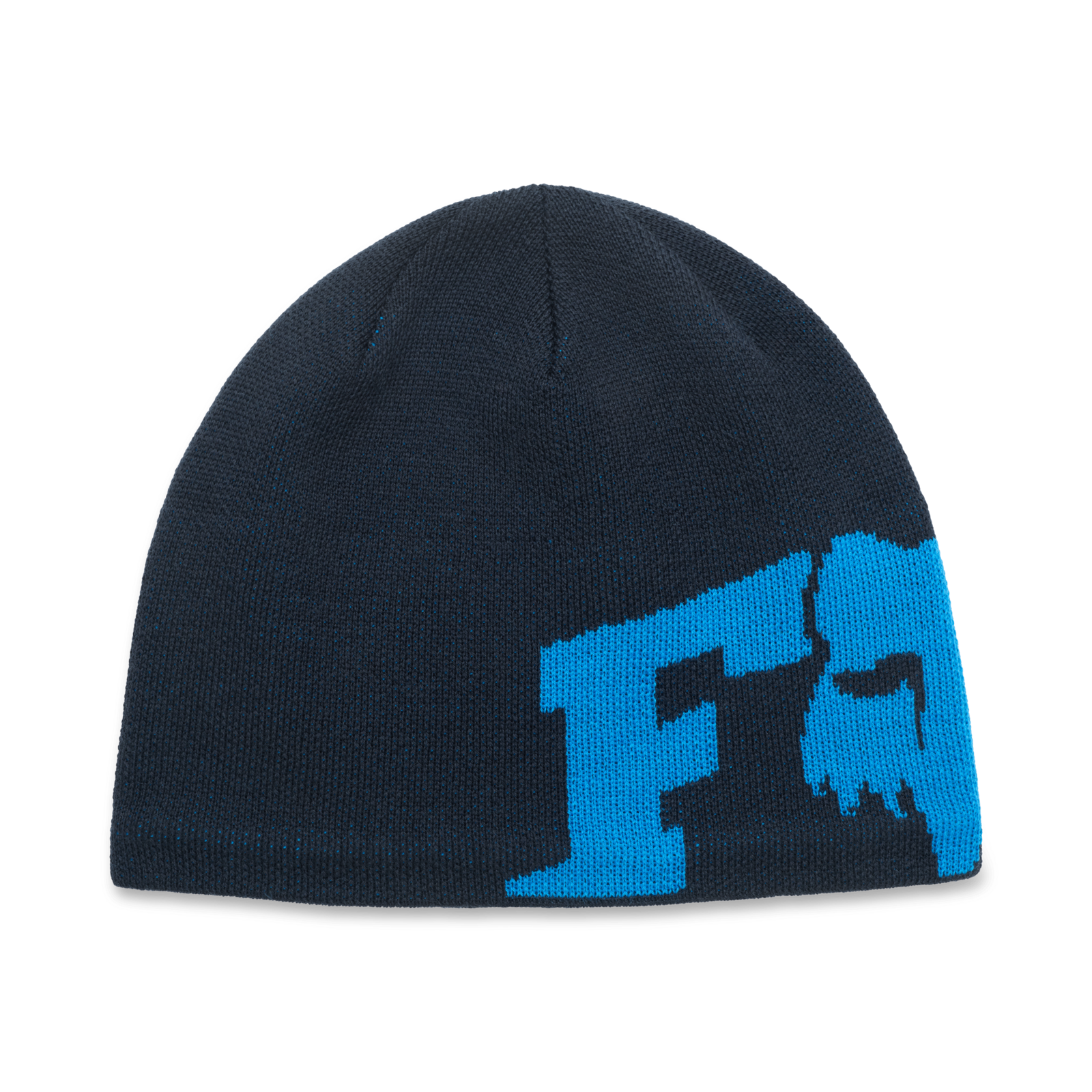 Fox Racing F Head X Jacquard Beanie in SCHWARZ
