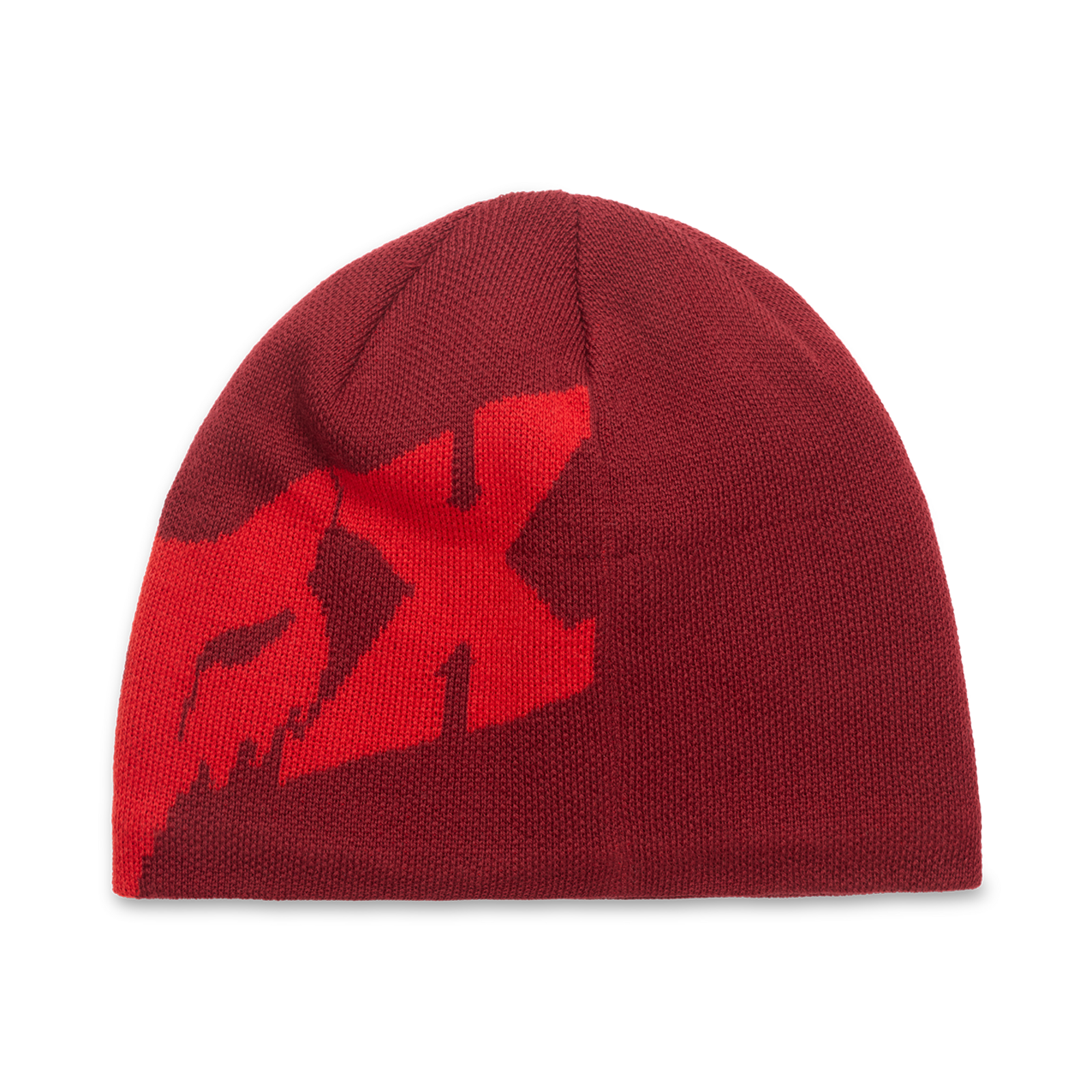 Fox Racing F Head X Jacquard Beanie in ROT