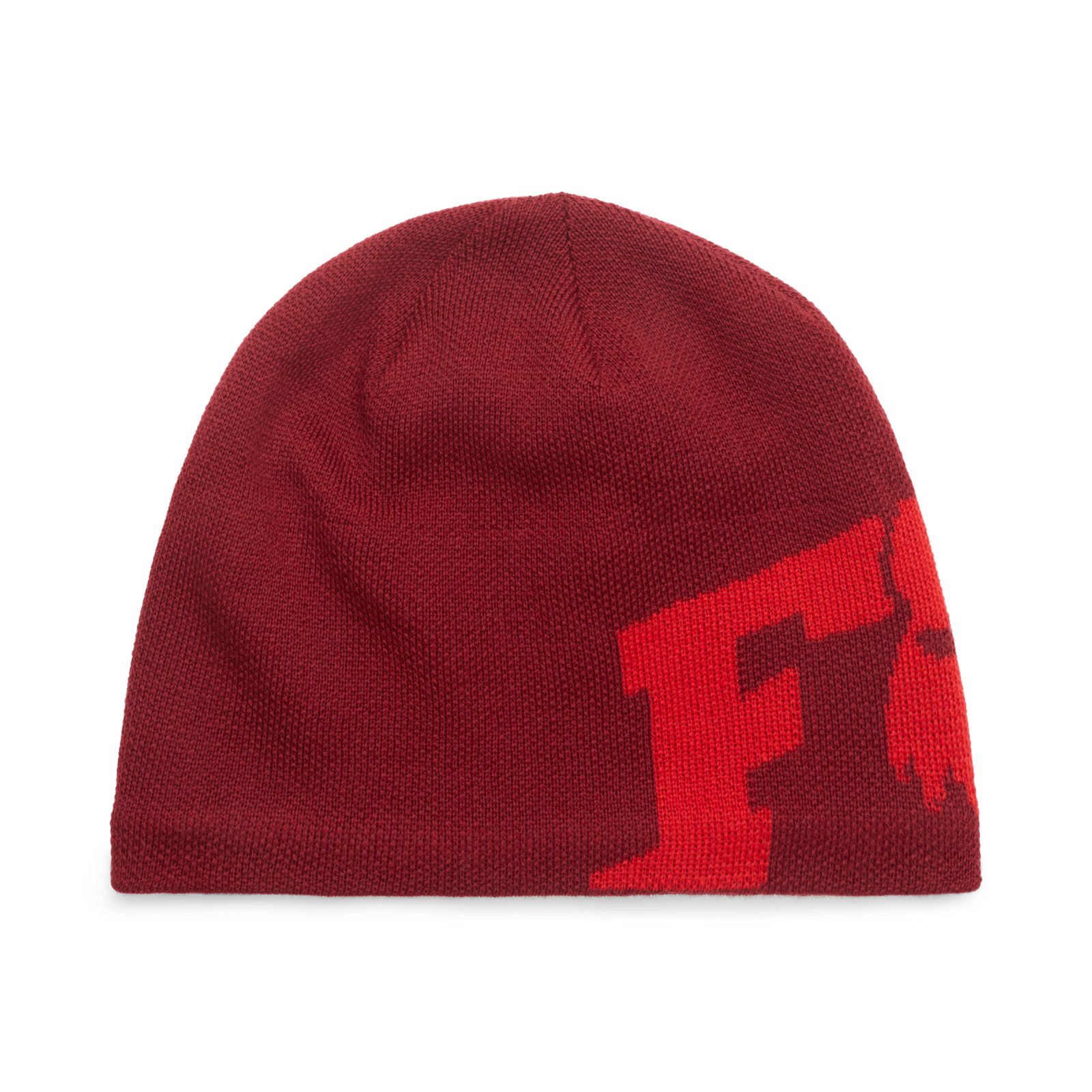 Fox Racing F Head X Jacquard Beanie in ROT