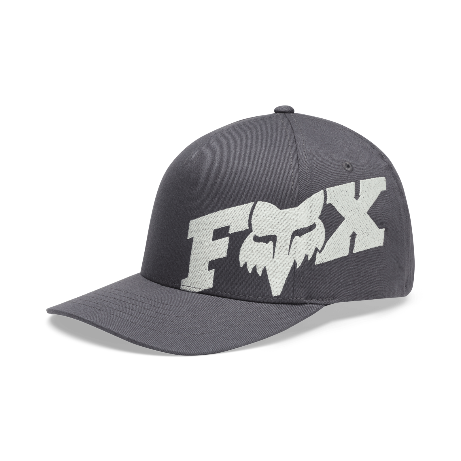 Fox Racing F Head X Flexfit in GRAU