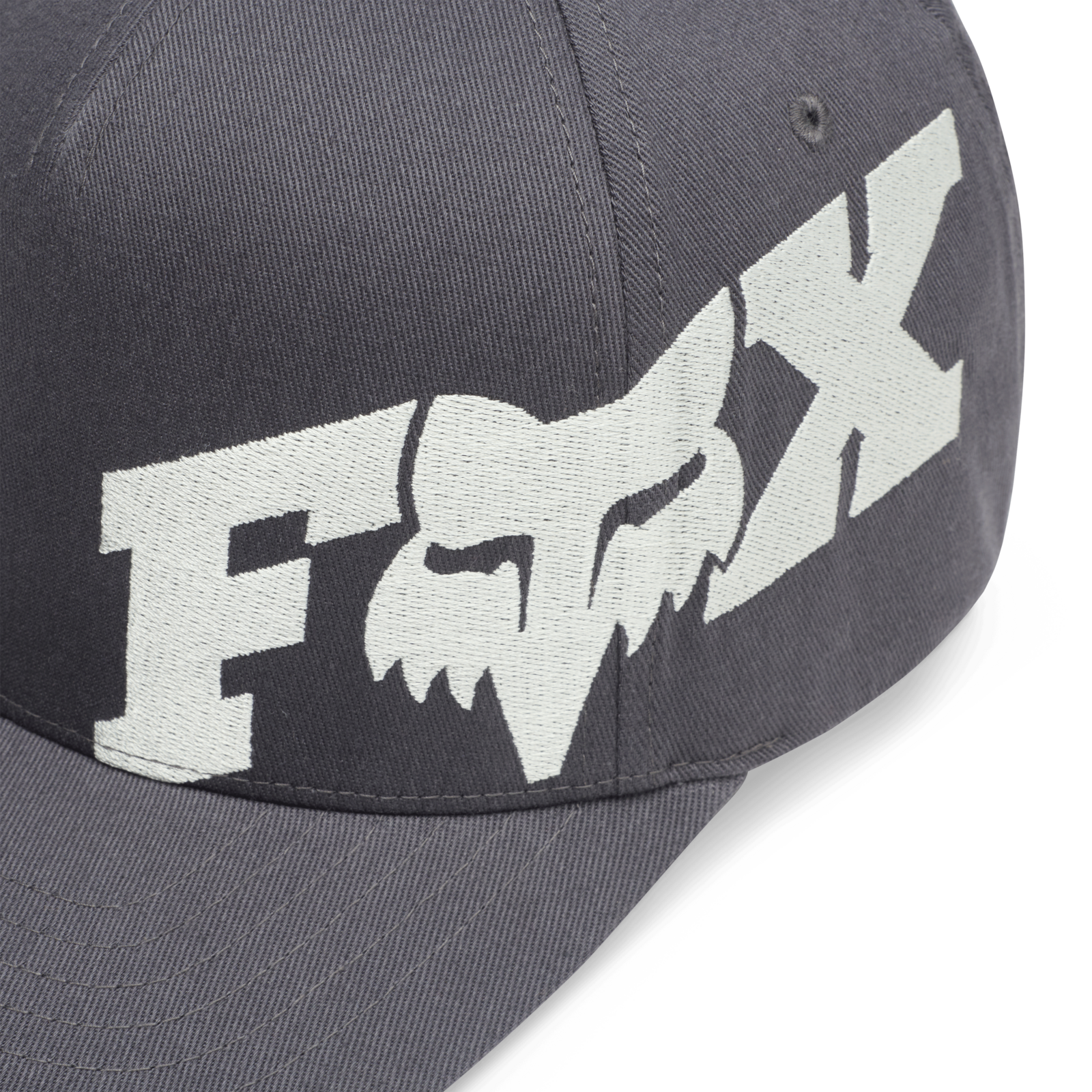 Fox Racing F Head X Flexfit in GRAU