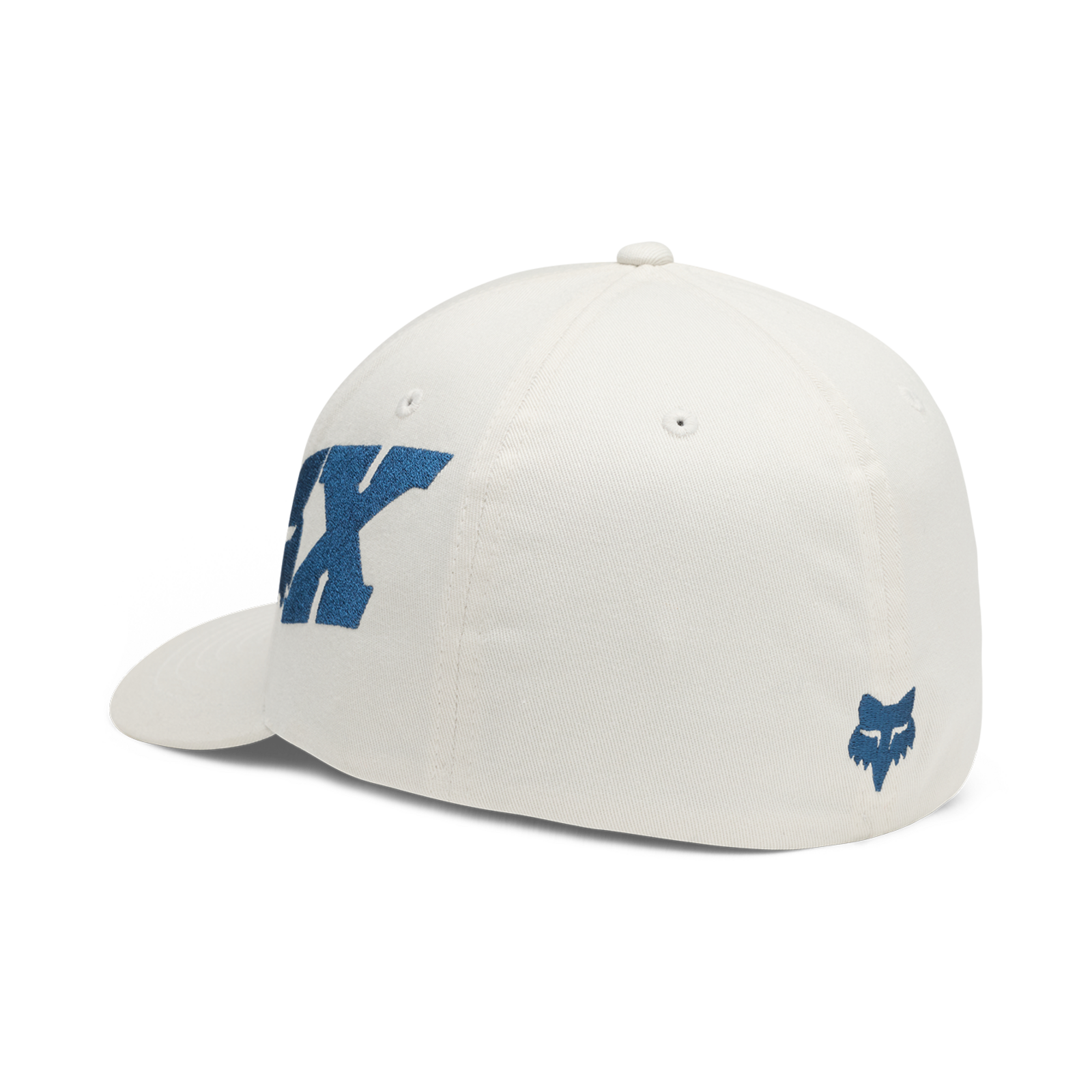 Fox Racing F Head X Flexfit in WEISS