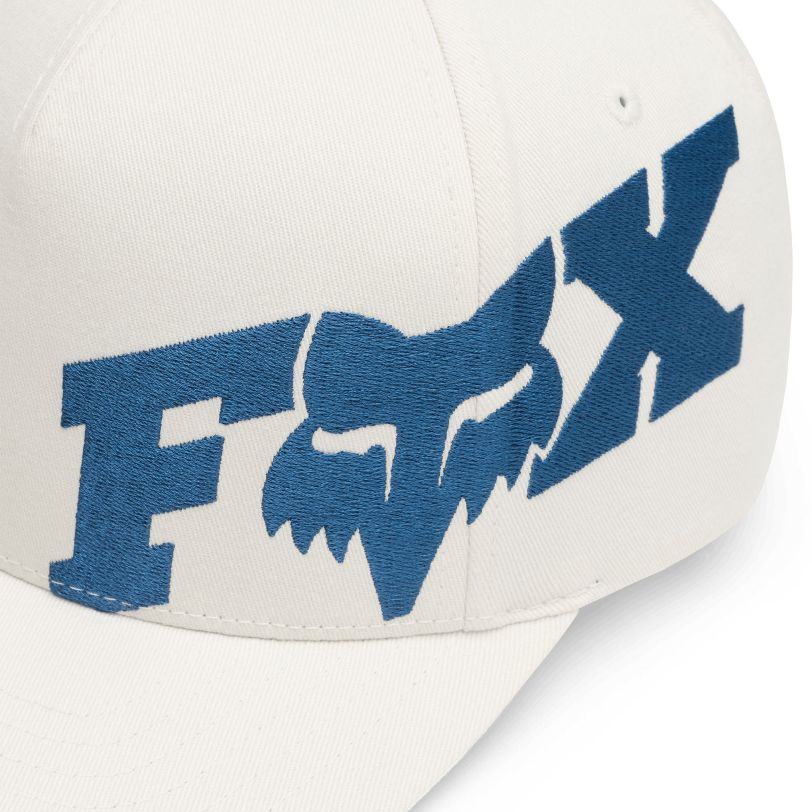 Fox Racing F Head X Flexfit in WEISS