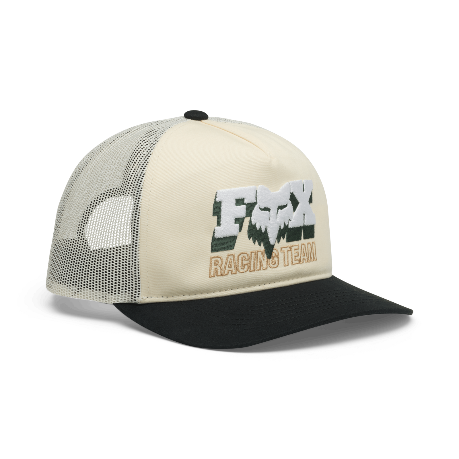 Fox Racing Coldpress Snapback Hat in BEIGE