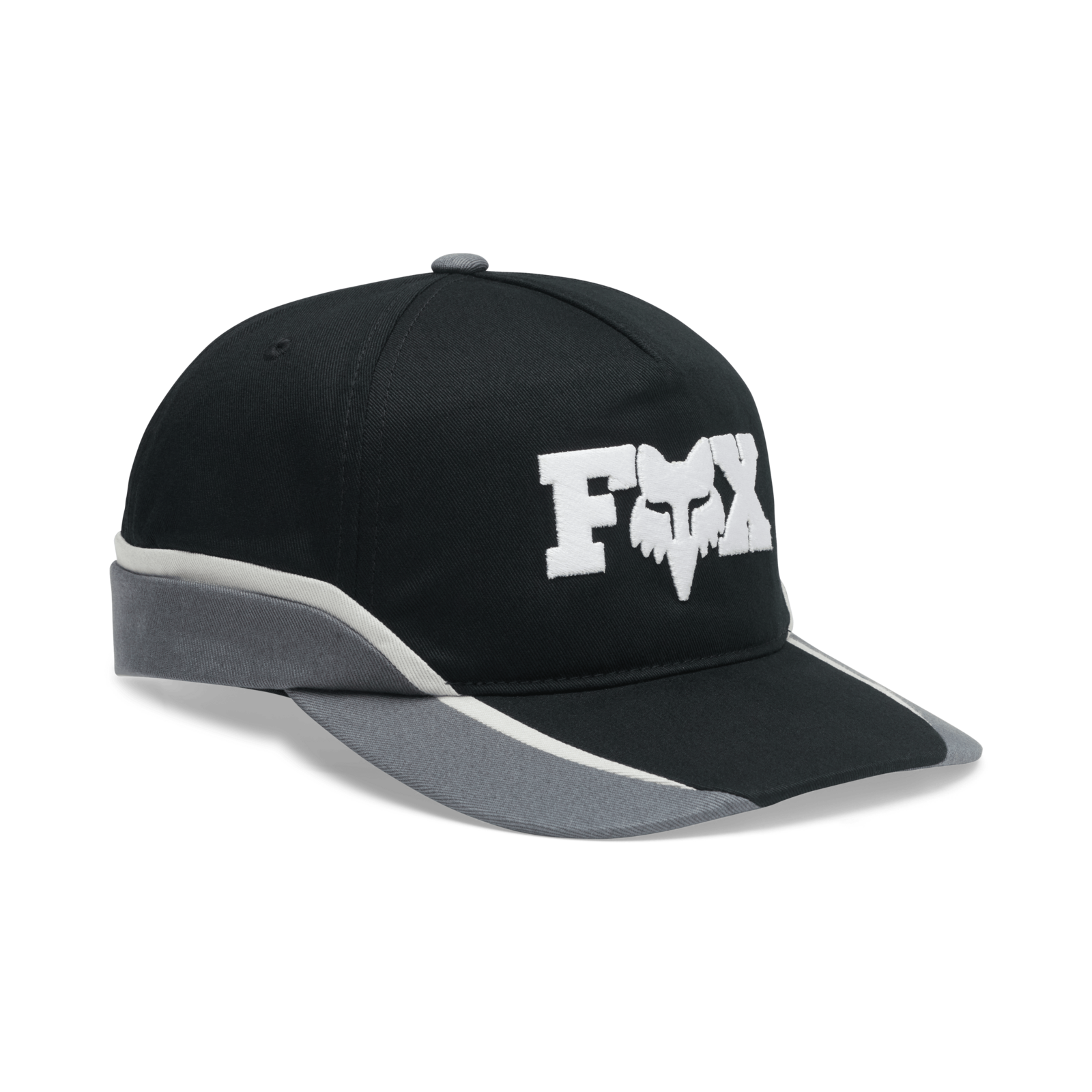 Fox Racing F Head X Snapback Hat in SCHWARZ