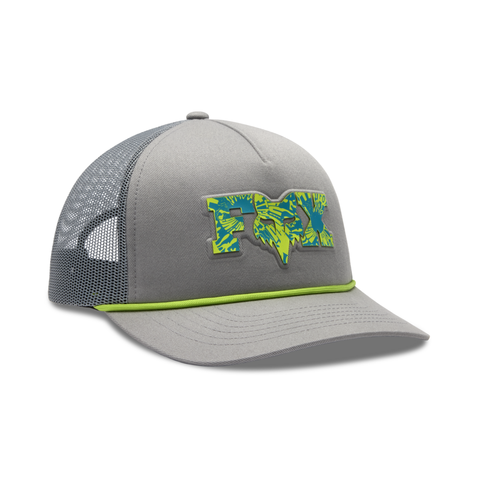 Fox Racing W Image Phantom Rope Trucker Cap in GRAU