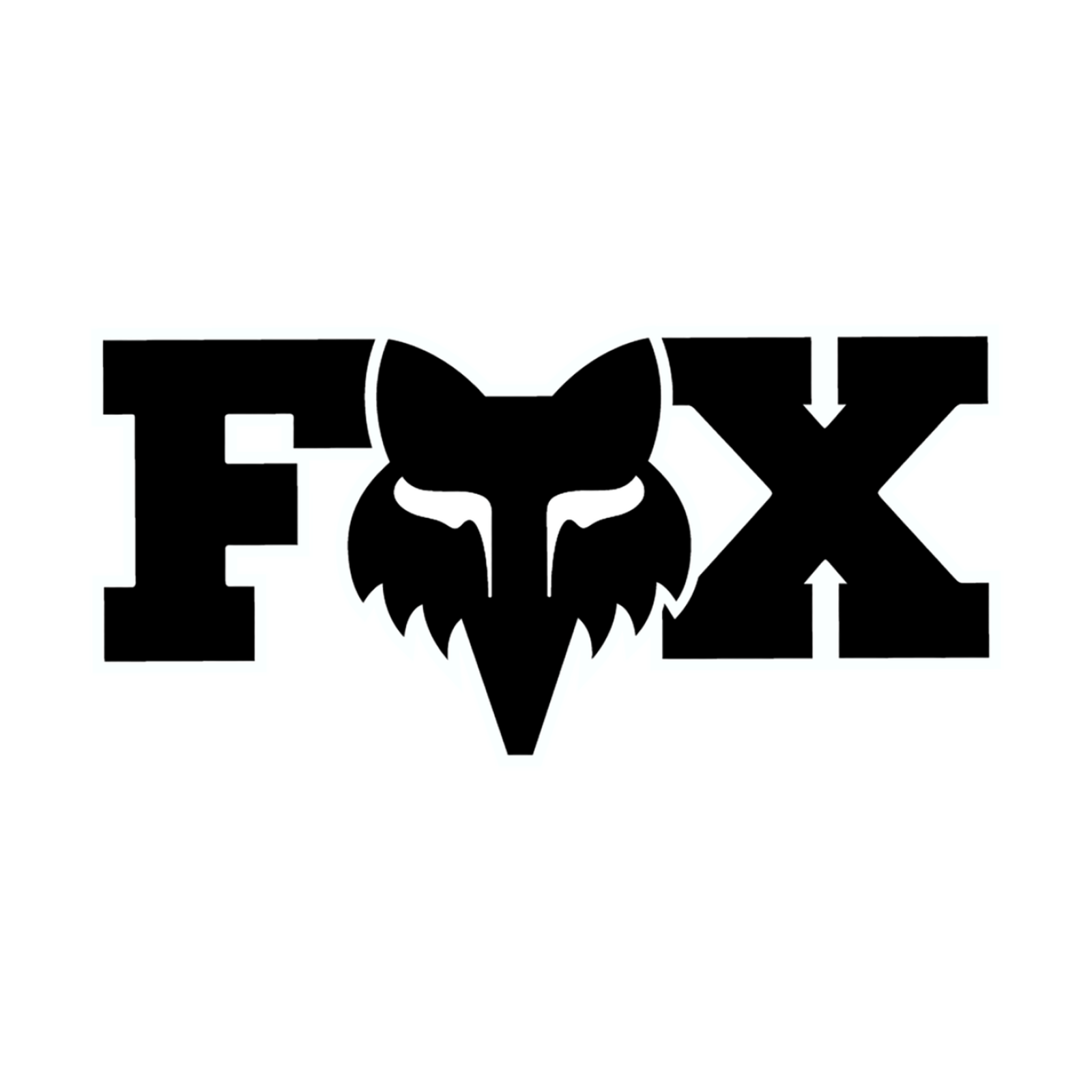 Fox Racing F Head X 3" in SCHWARZ