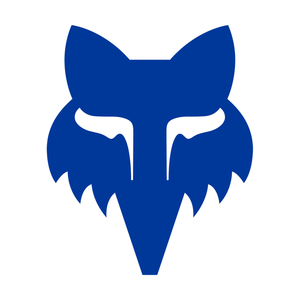 Fox Racing Fox Head 4" in BLAU