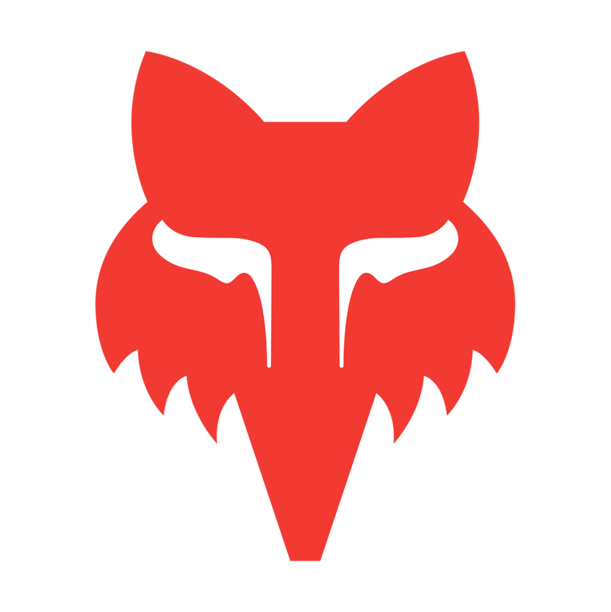 Fox Racing Fox Head 7" in ROT