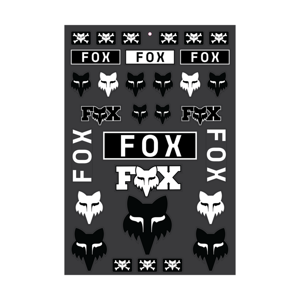 Fox Racing Legacy Track Pack in SCHWARZ