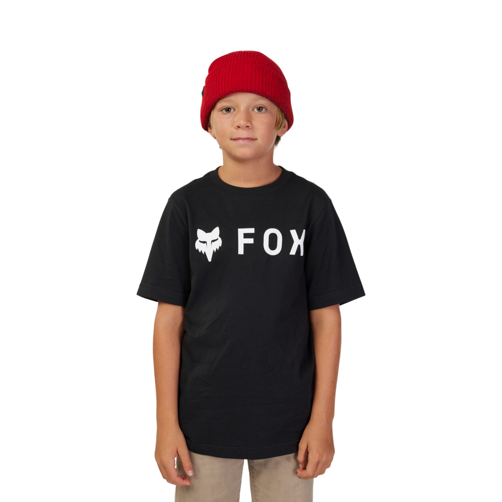 Fox Racing Yth Absolute SS Tee in SCHWARZ