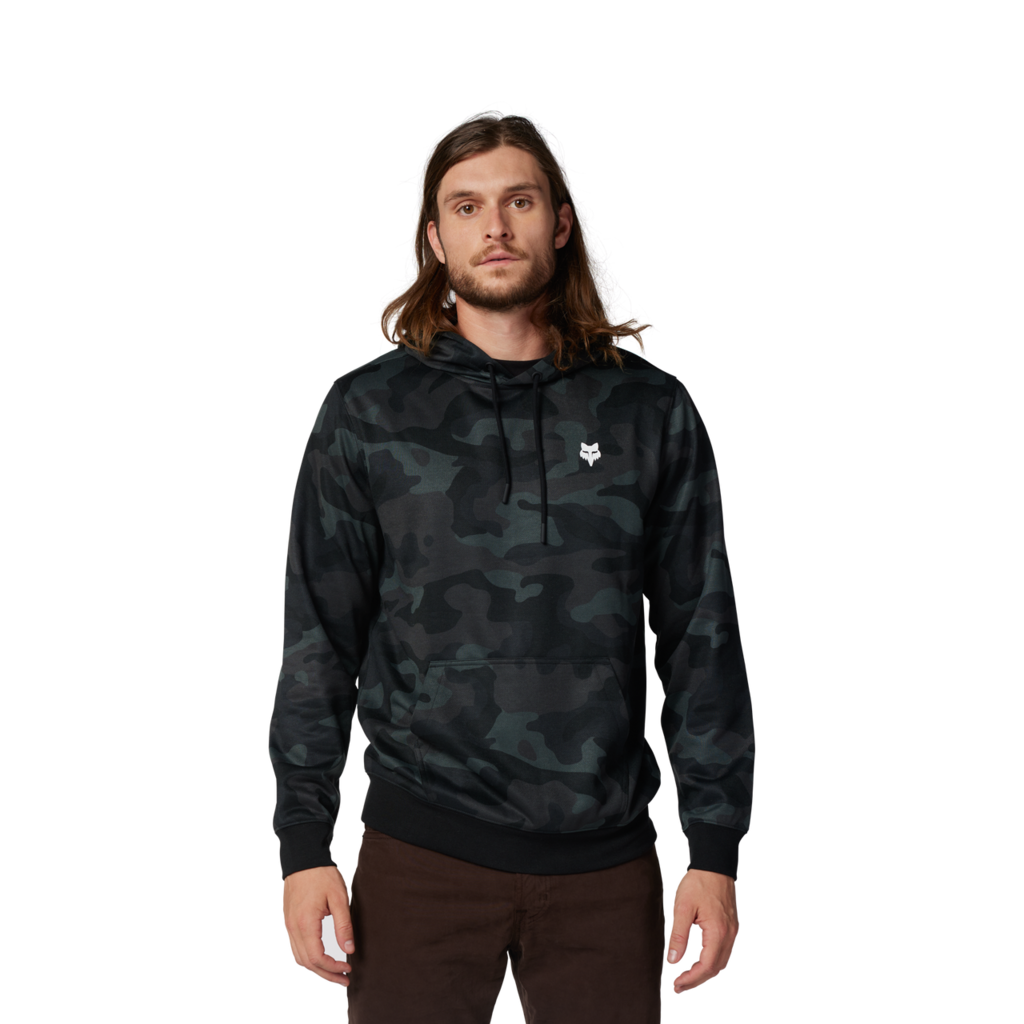 Fox Racing Fox Head Camo Fleece in SCHWARZ