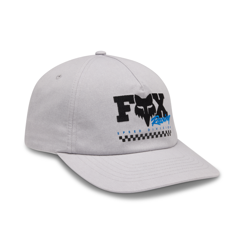 Fox Racing W Checker Adjustable Hat in GRAU