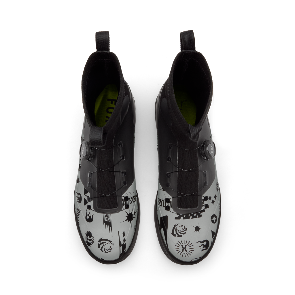 Fox Racing Union Boa All Weather Lunar SE Shoe in SCHWARZ