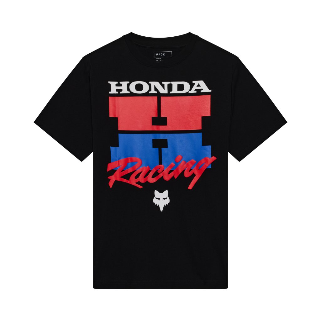 Fox Racing Honda Midweight Ss Tee in SCHWARZ