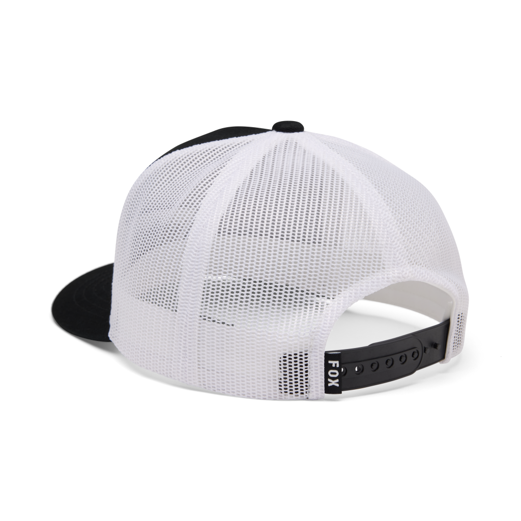 Fox Racing Yth Checker Mesh Trucker Hat in SCHWARZ