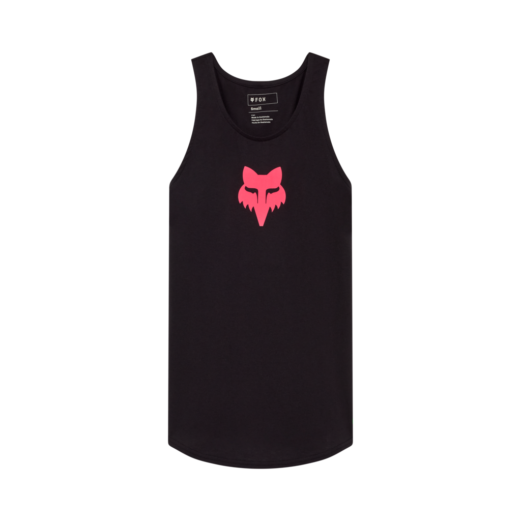 Fox Racing W Fox Head Tank in SCHWARZ