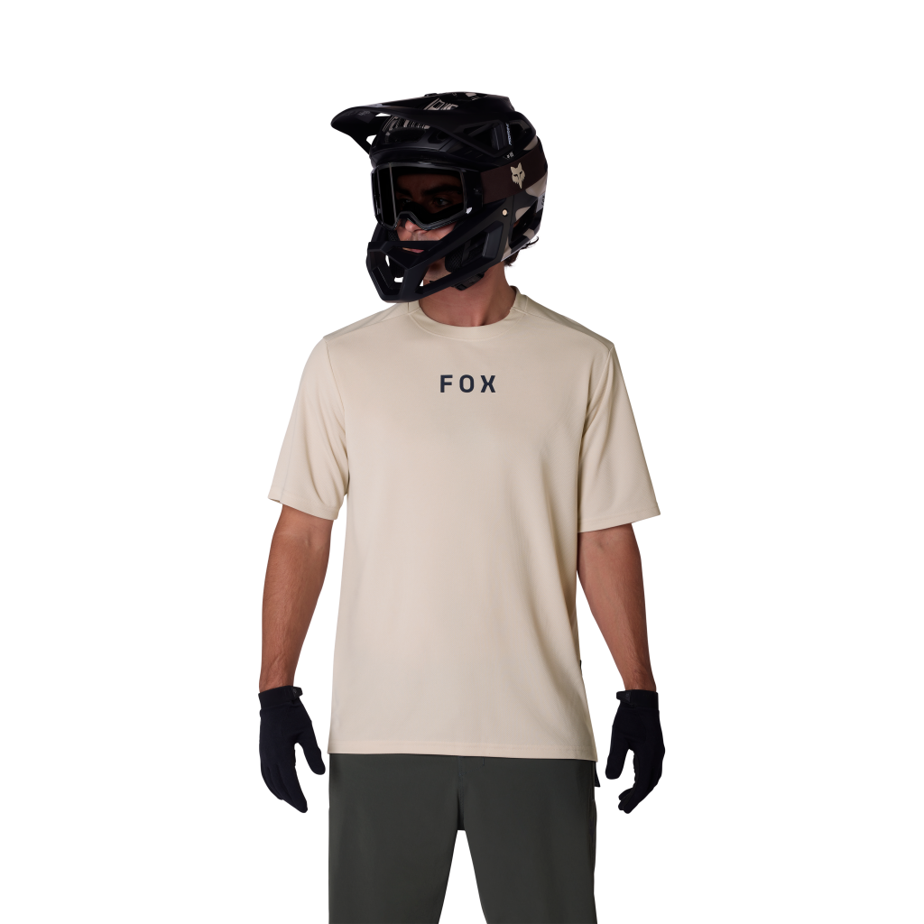 Fox Racing Ranger SS Wordmark Trikot kurzarm in GRAU