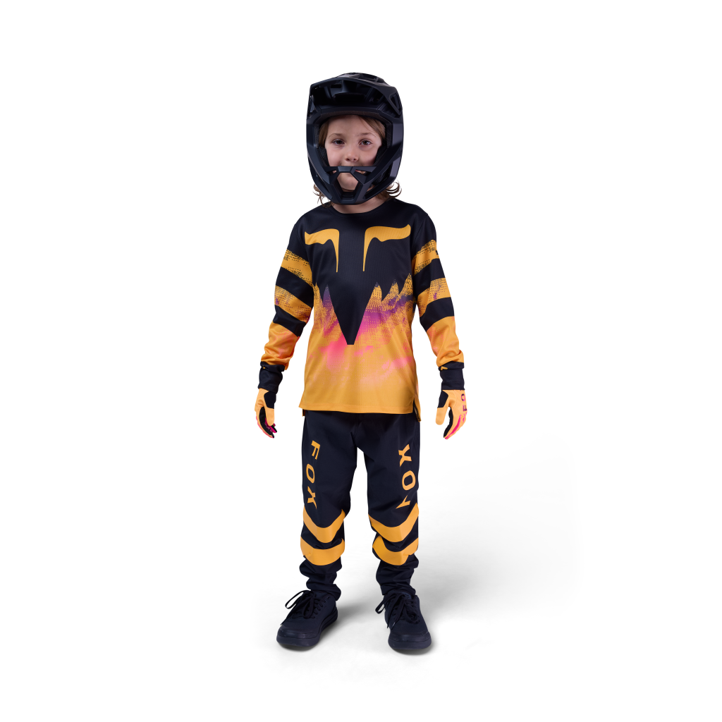 Fox Racing Yth Ranger LS Kairos Trikot langarm in ORANGE